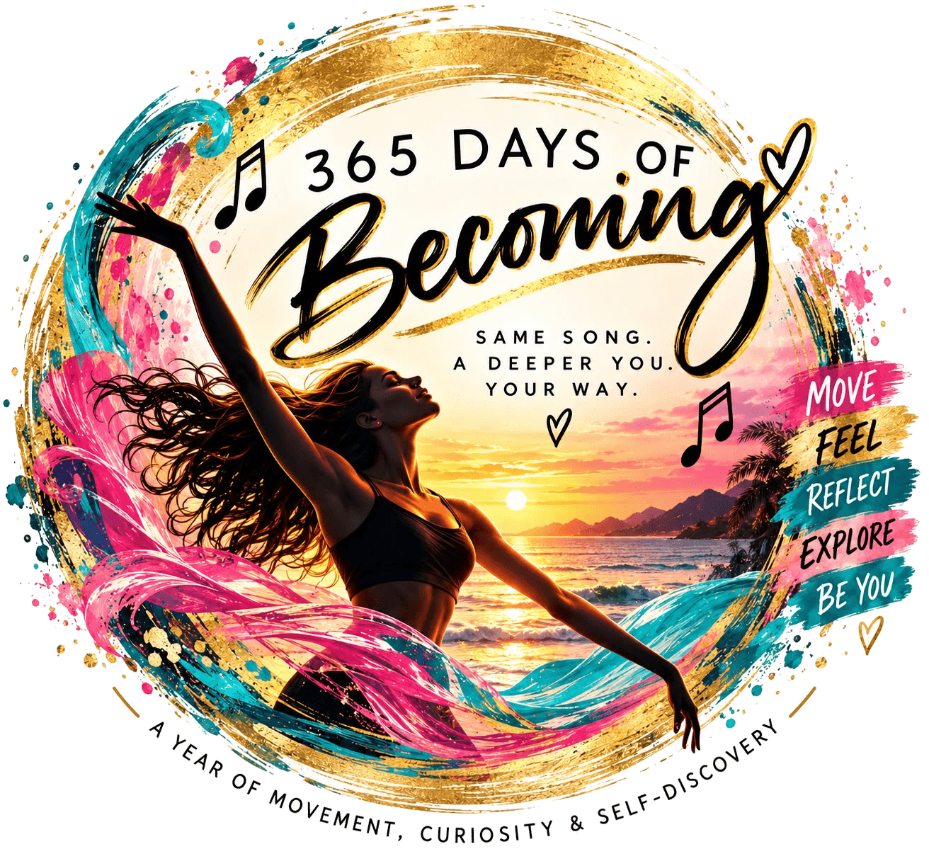 365 Days of Becoming — a year of movement, curiosity and self-discovery